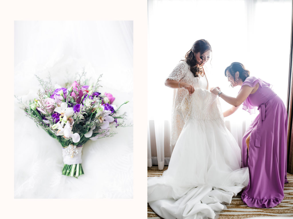 Pat & Arlene - Purple and Greens Wedding Photo in Alabang 20