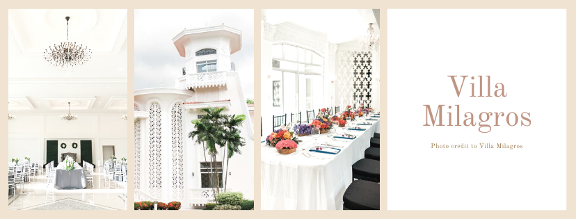 Wedding venues in manila and nearby villa milagros